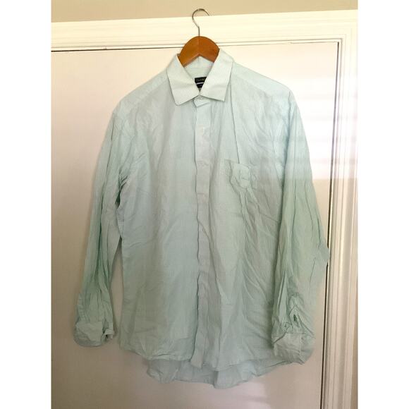 Bundle of Men's Dress Shirts L or 16.5/17 Size Multiple Brands - Picture 9 of 10